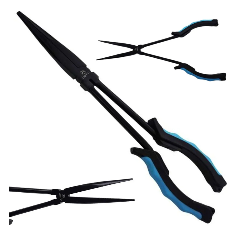 Alicate Pesca Bico Longo D1101 29 Cm - Deyu