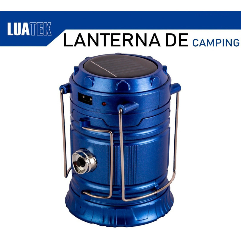 lanterna de camping luatek