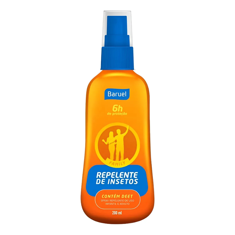 Repelente Spray Deet Baruel Family 200ml