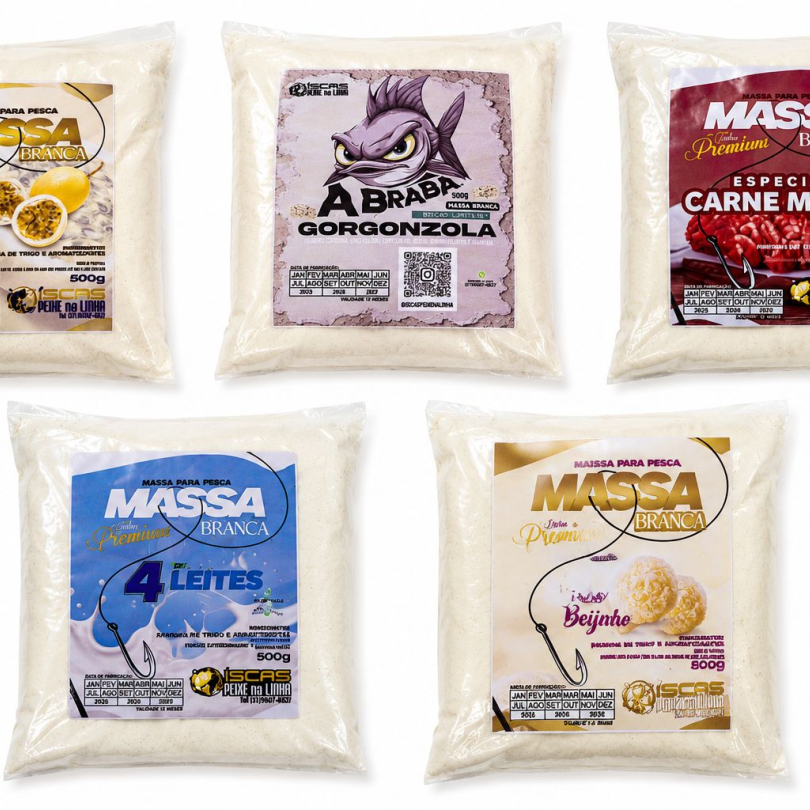 Massa branca A BRABA 500G