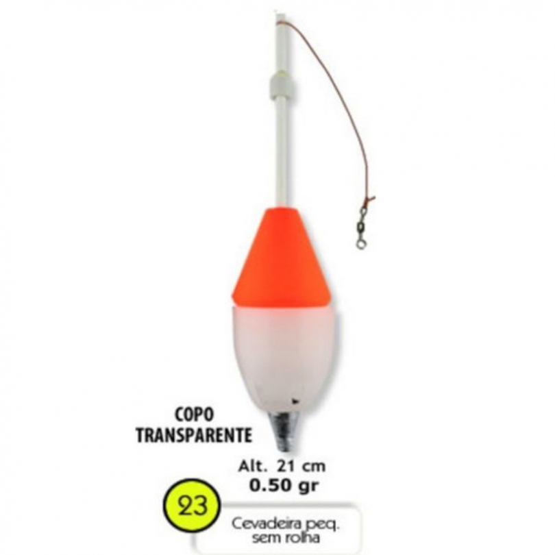 Boia Cevadeira Vermelha Boias Barão - 50 g ref. 23