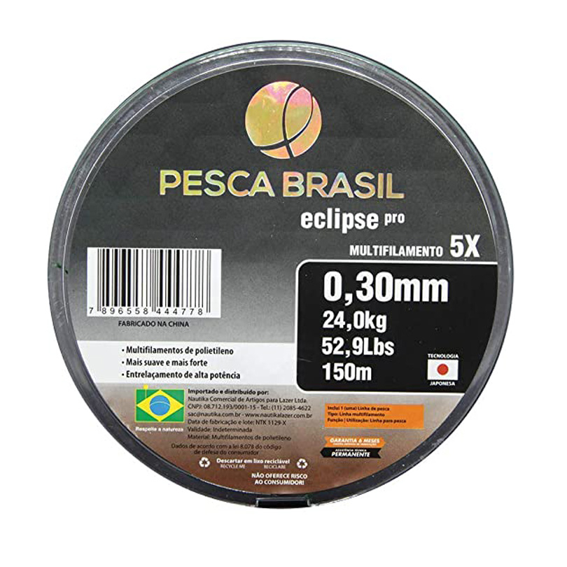 LINHA MULTI ECLIPSE PRO  PESCA BRASIL 