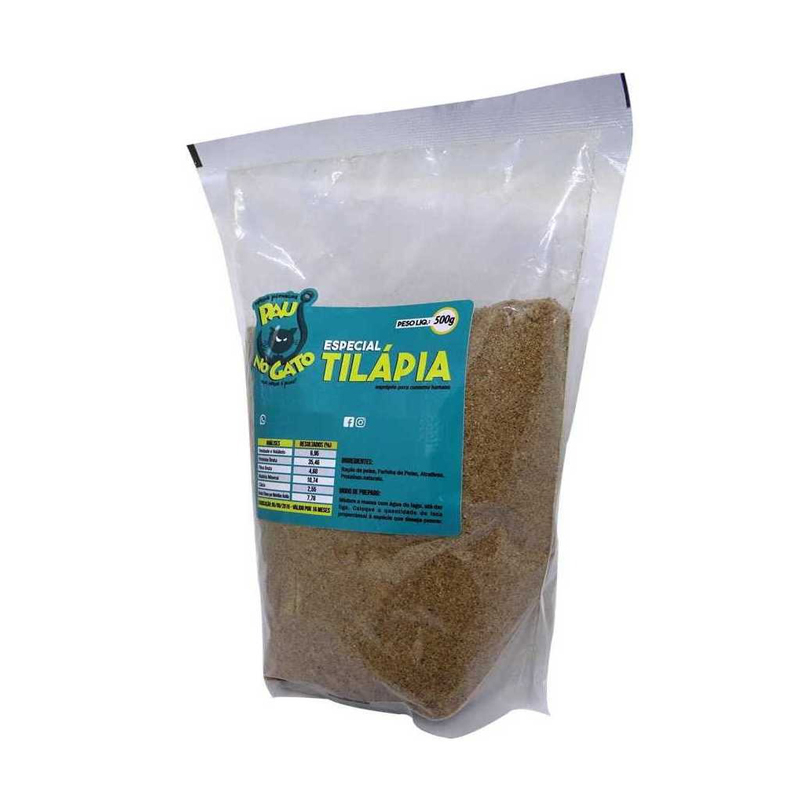 MASSA P/ PESCA PAU NO GATO ESPECIAL TILÁPIA 500G