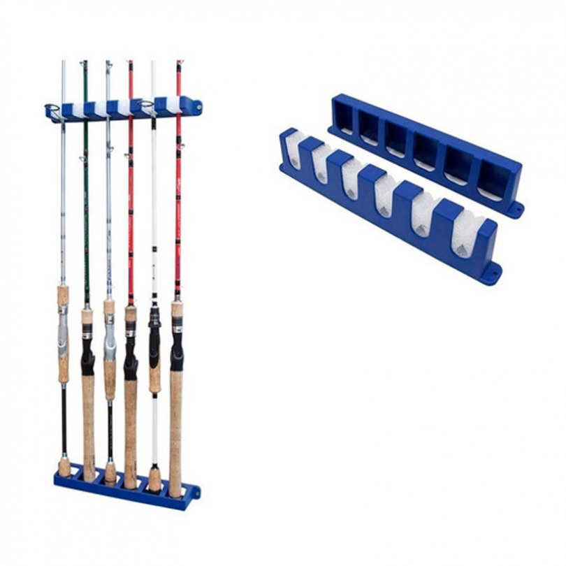 Suporte Porta Varas Pesca Parede Rod Rack Aquafishing