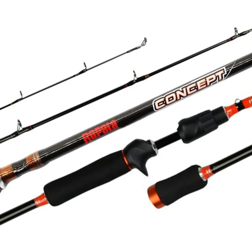 Vara Pesca Molinete Rapala Concept 1,68m 17-25 Lb Fibra Carbono