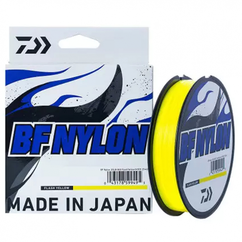 Linha de Pesca Monofilamento Daiwa BF Nylon 300m Amarelo Flash