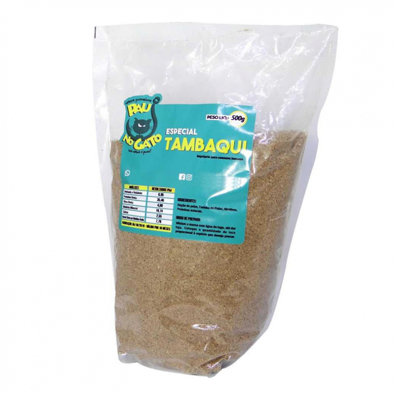 Massa p/ Pesca Pau no Gato Especial Tambaqui 500g