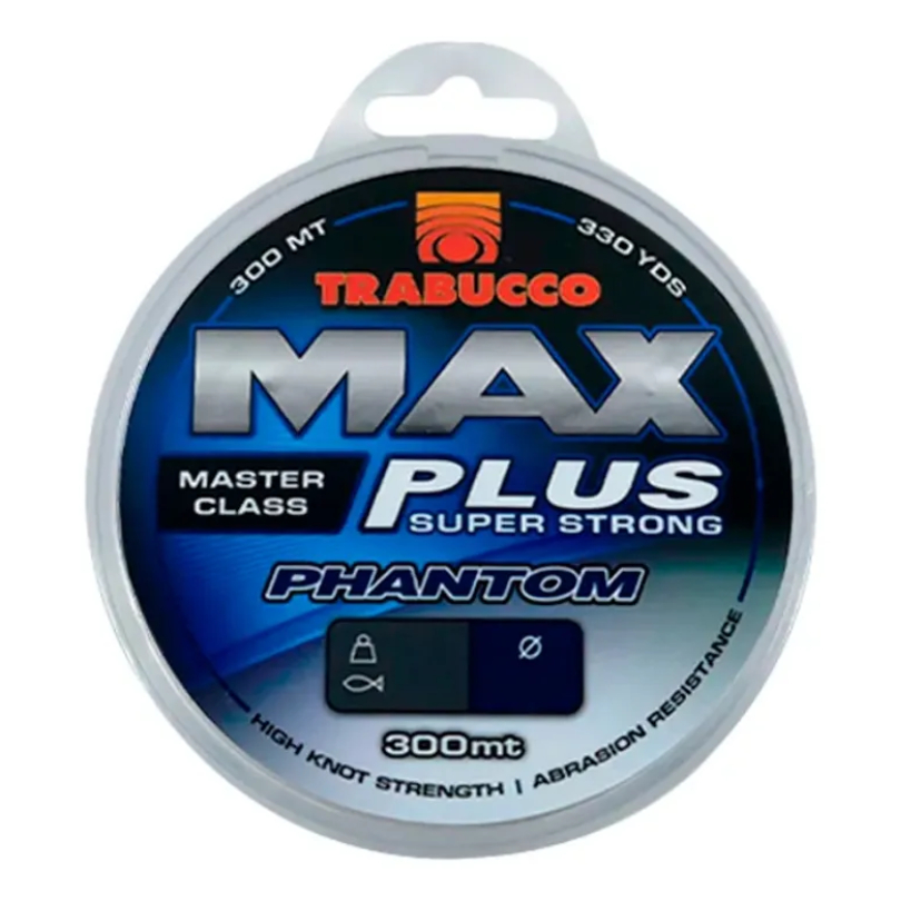 Linha Monofilamento Phantom Max Plus 0,35mm 300m - Trabucco