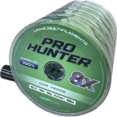 Linha Pesca Multifilamento Maruri Pro Hunter 8x - 600 Metros
