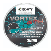 Linha Vortex Gtx Crown Multipolímeros 5.0 (0,37mm-28lb) 300m Cor Marrom