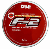 Leader Celta F-2 100% Fluorcarbon 60 Metros