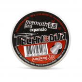 CHUMBINHO TECHNOGUN MAMUTH PRO EXPANSÃO 5.5MM - 125 UNIDADES