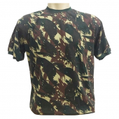 Camiseta Camuflada Camisa Airsoft Paintball Manga curta