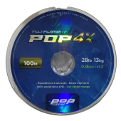 Linha Multifilamento Pop 4x 0,18mm 100mts Verde-musgo