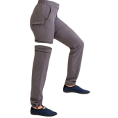 Calça Feminina vira bermuda - Mar Negro