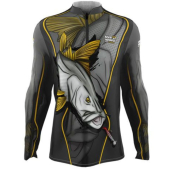 Camiseta Mar Negro Fishing Robalo (P ao GG)