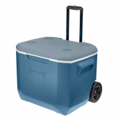 Caixa térmica 50qt 47,3 litros azul c/rodas - coleman