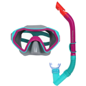 Kit Snorkel Juvenil Crusader com Máscara de Mergulho