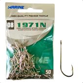  Anzol 1971N N8 50pçs Marine Sports